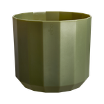 facet rund 26cm wald grün